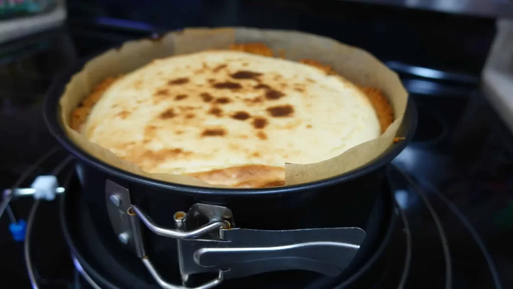 كعكة الجبن المخبوزة