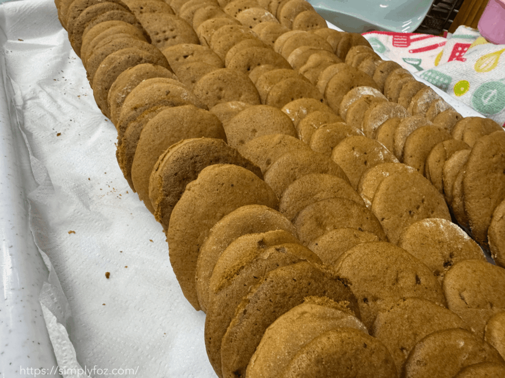 Gingerbread cookies for the holidays